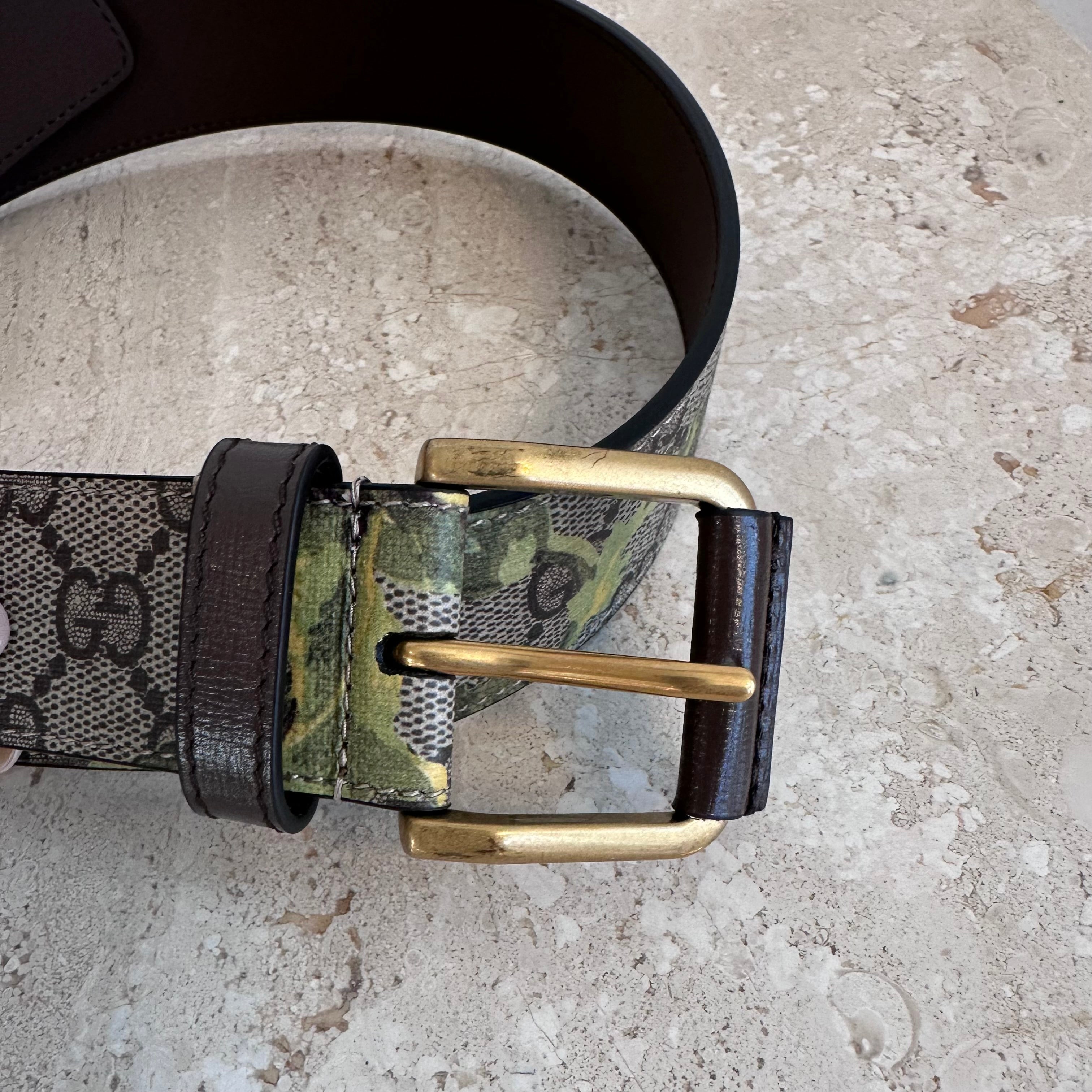 Pre-Owned GUCCI Flora Belt Size 80/32