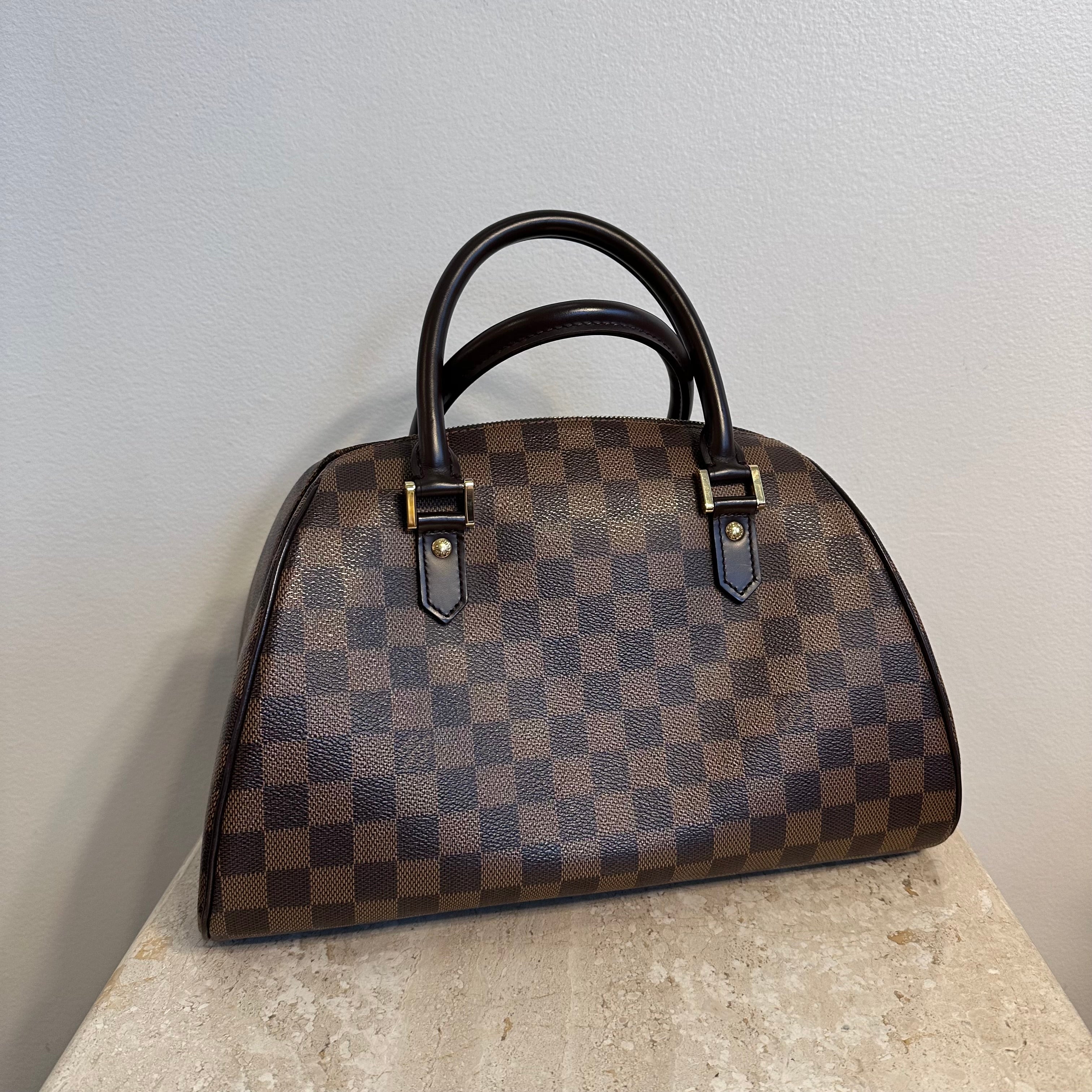 Pre-Owned LOUIS VUITTON Damier Ébène Ribera MM