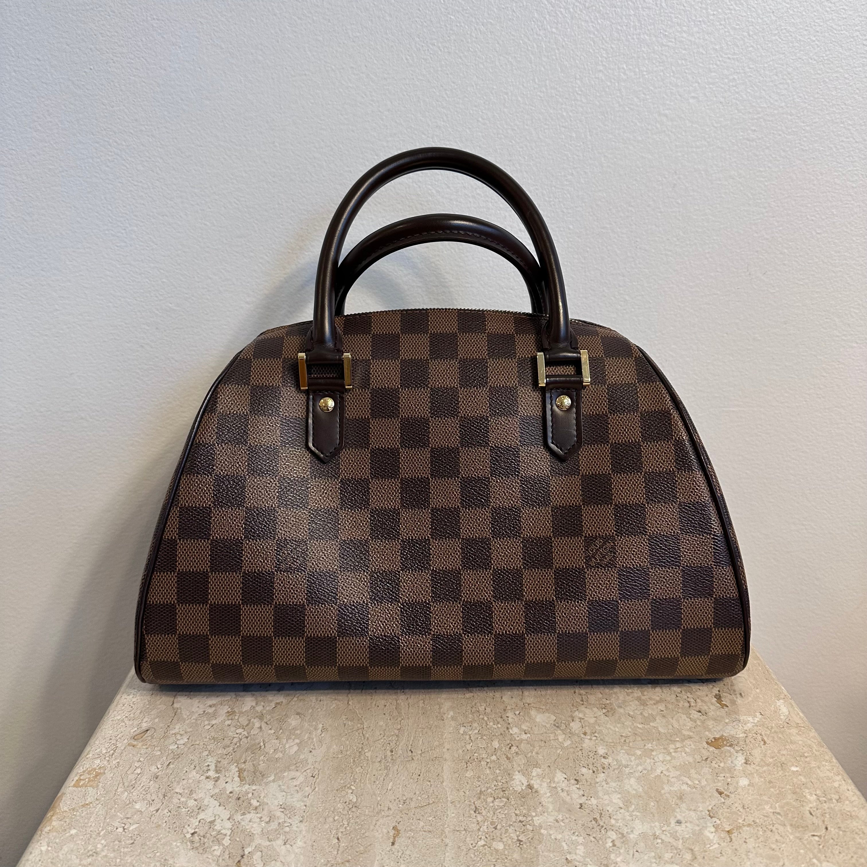 Pre-Owned LOUIS VUITTON Damier Ébène Ribera MM