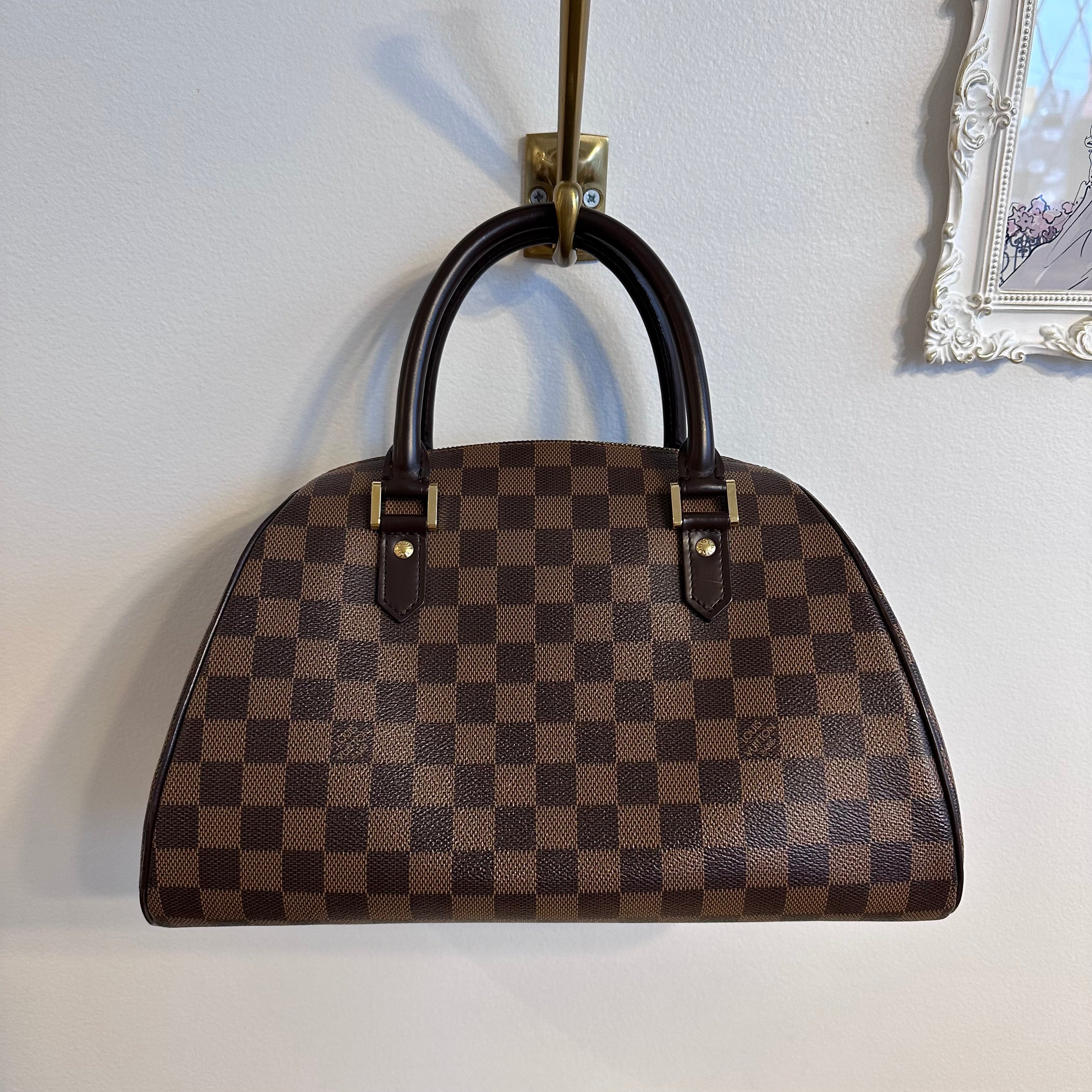 Pre-Owned LOUIS VUITTON Damier Ébène Ribera MM