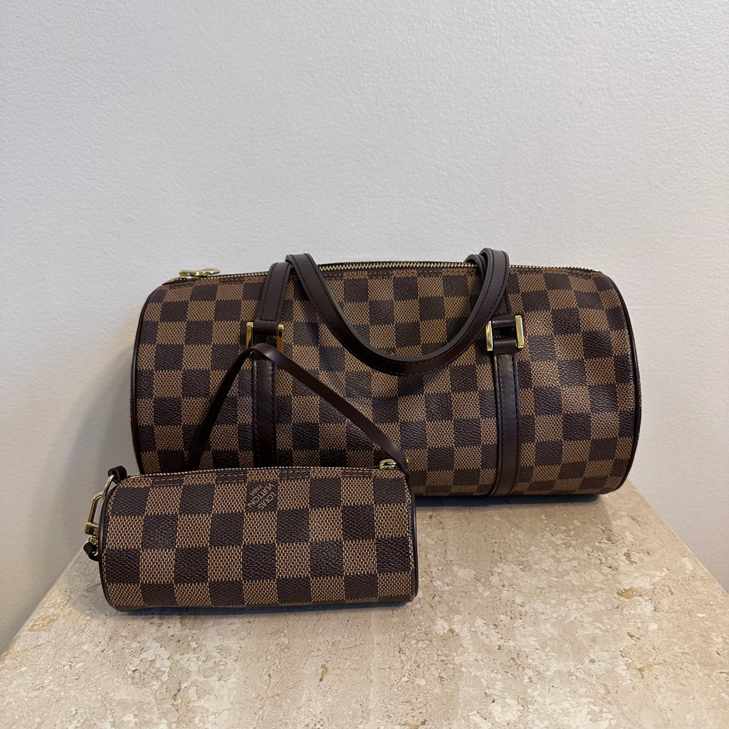 Pre-Owned LOUIS VUITTON Damier Ebene Papillon 30