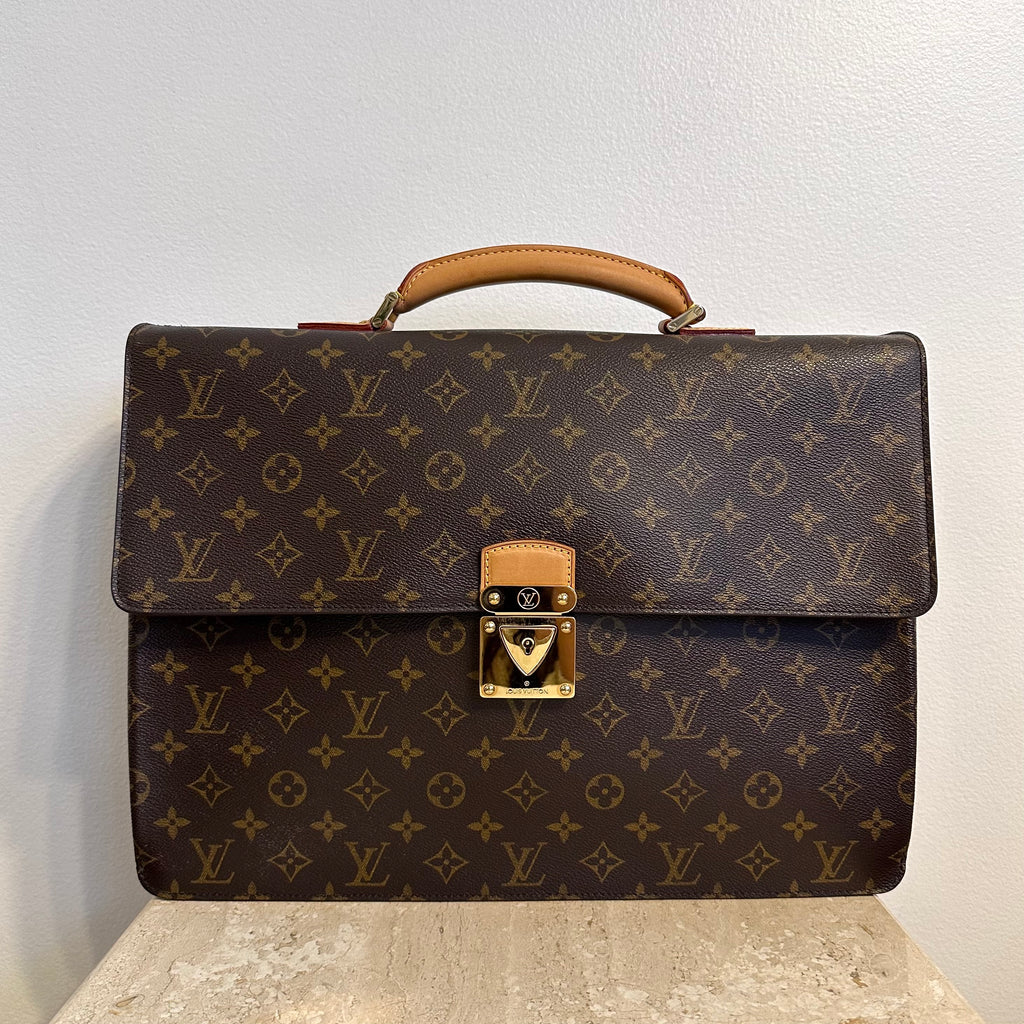 Pre-Owned LOUIS VUITTON Laquito Monogram Trunk/Briefcase
