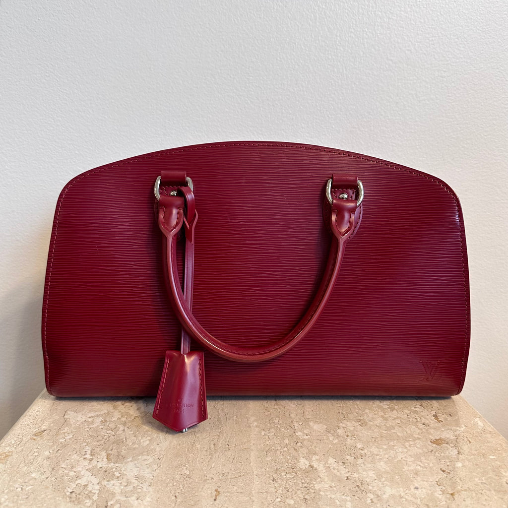 Pre-Owned LOUIS VUITTON Carmine Epi Leather Pont Neuf PM
