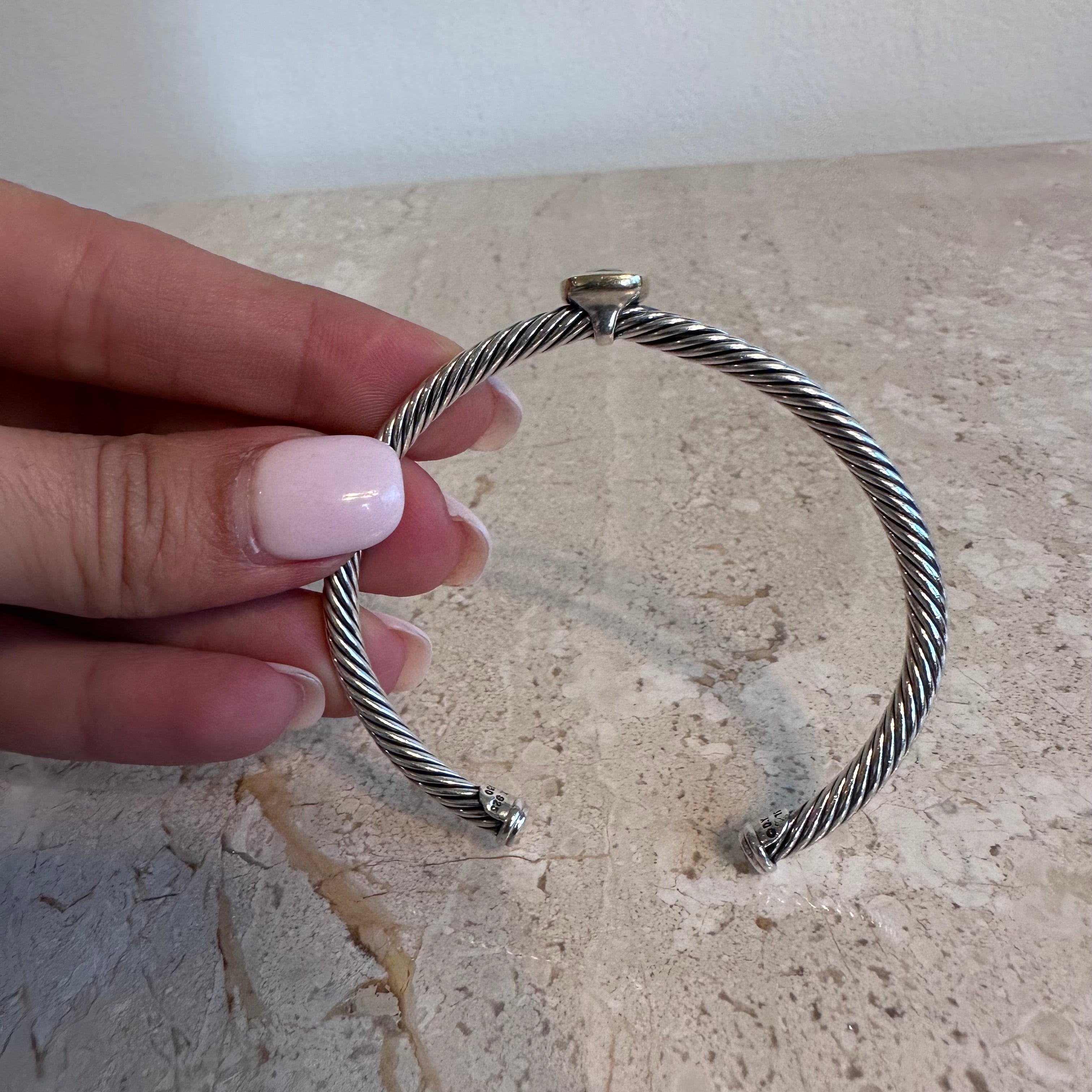 Pre-Owned DAVID YURMAN Citrine Noblesse Cuff Bracelet