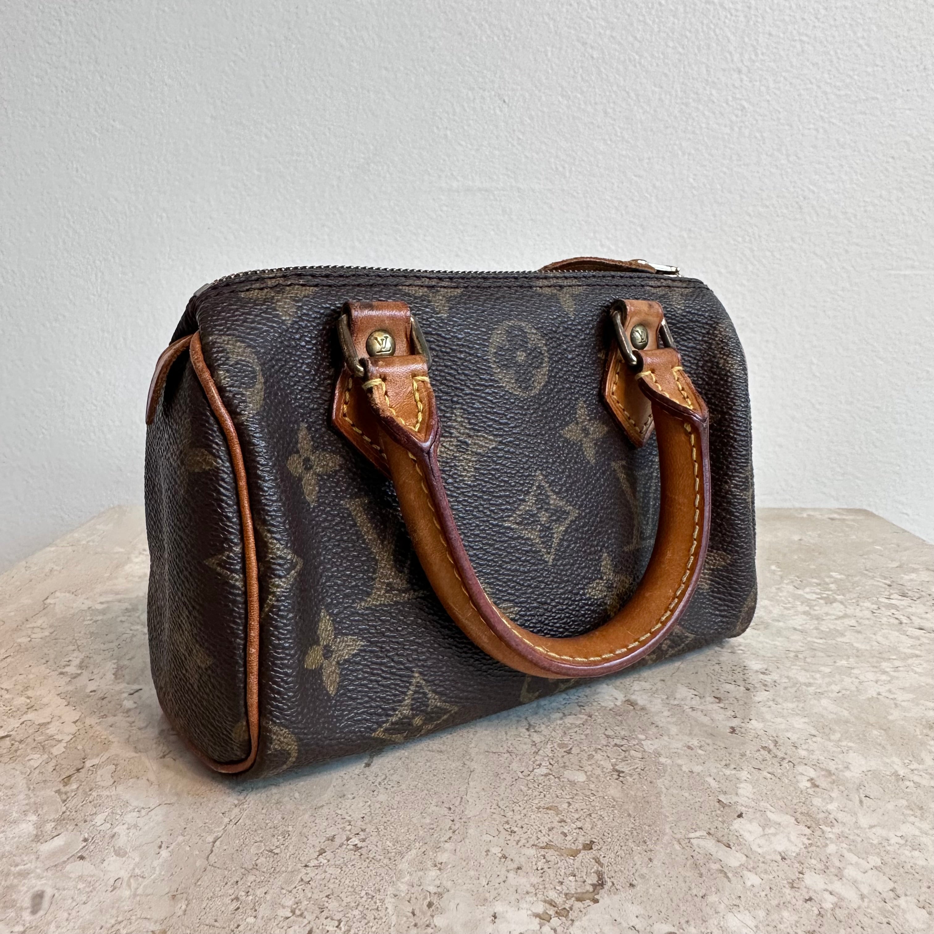 Pre-Owned Louis Vuitton Speedy 25 Monogram Satchel 