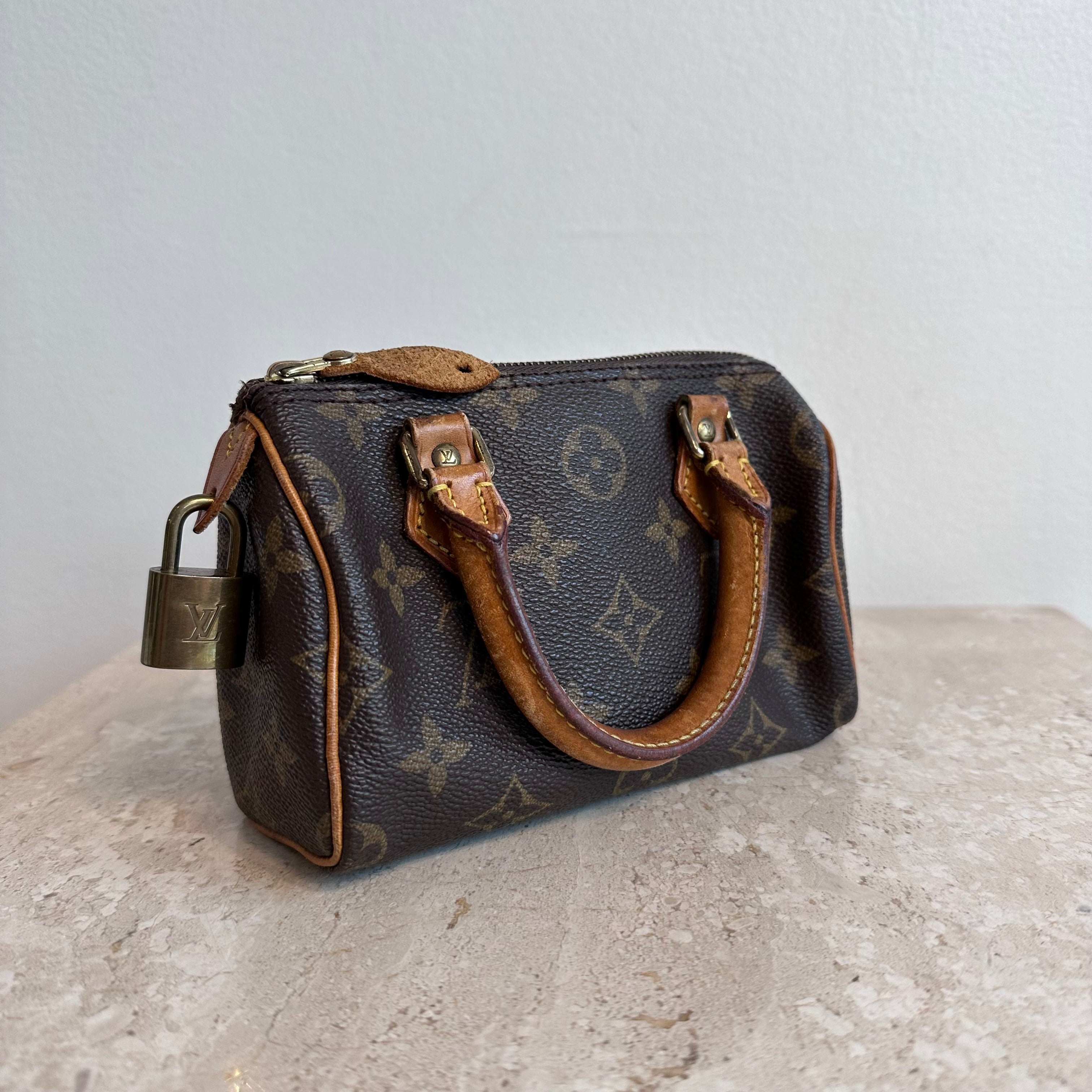 Pre-Owned LOUIS VUITTON Vintage Nano Speedy