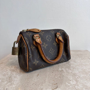 Pre-Owned LOUIS VUITTON Vintage Nano Speedy