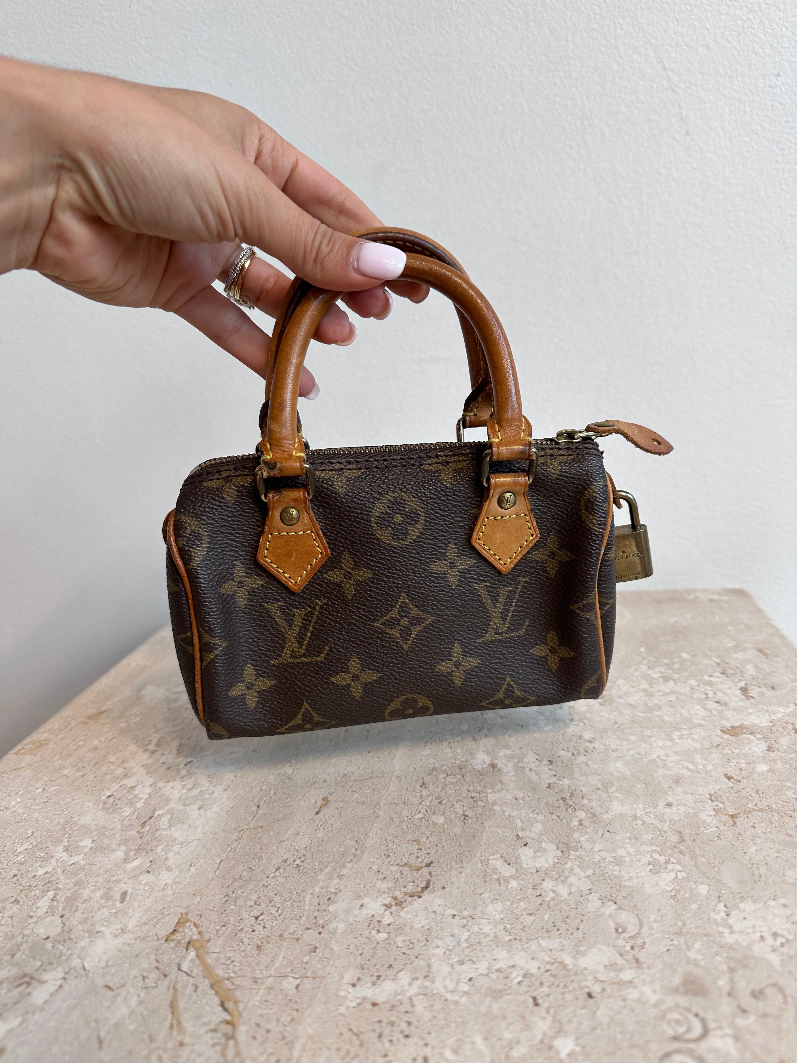 Pre-Owned LOUIS VUITTON Vintage Nano Speedy