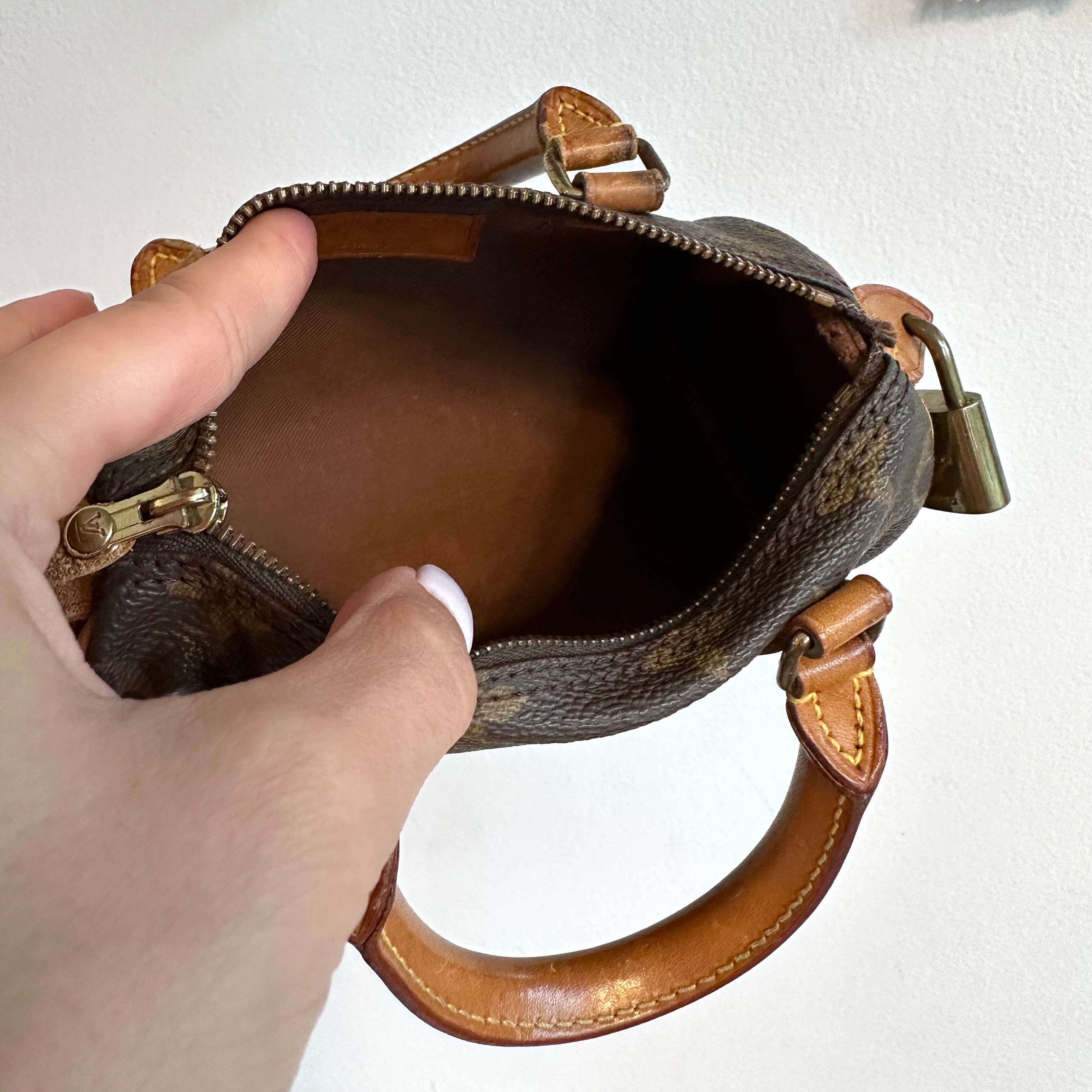 Pre-Owned LOUIS VUITTON Vintage Nano Speedy