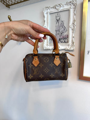 Pre-Owned LOUIS VUITTON Vintage Nano Speedy