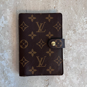 Pre-Owned LOUIS VUITTON Monogram Small Ring Agenda Cover