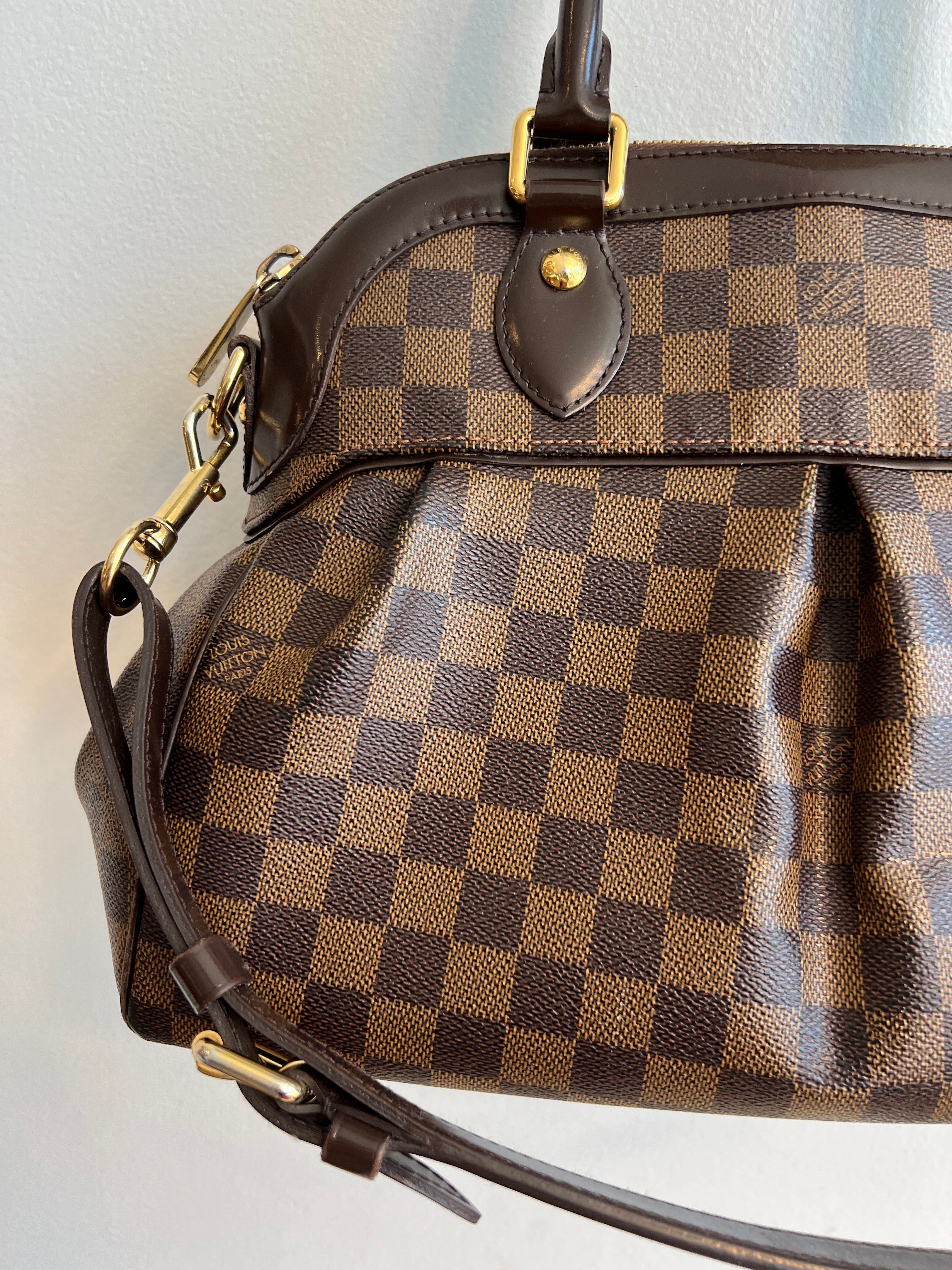 Pre-Owned LOUIS VUITTON Damier Ebene Trevi PM