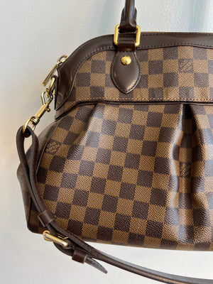 Pre-Owned LOUIS VUITTON Damier Ebene Trevi PM