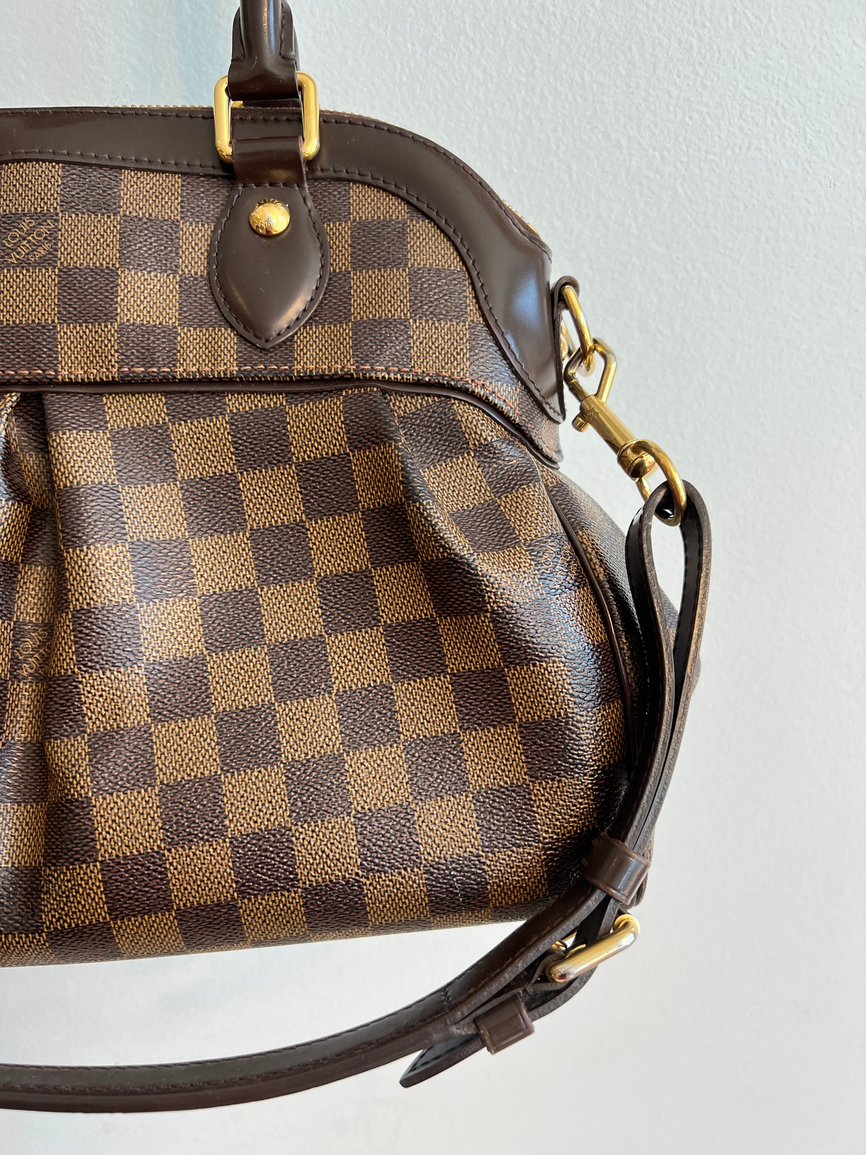Pre-Owned LOUIS VUITTON Damier Ebene Trevi PM