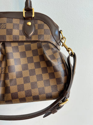 Pre-Owned LOUIS VUITTON Damier Ebene Trevi PM