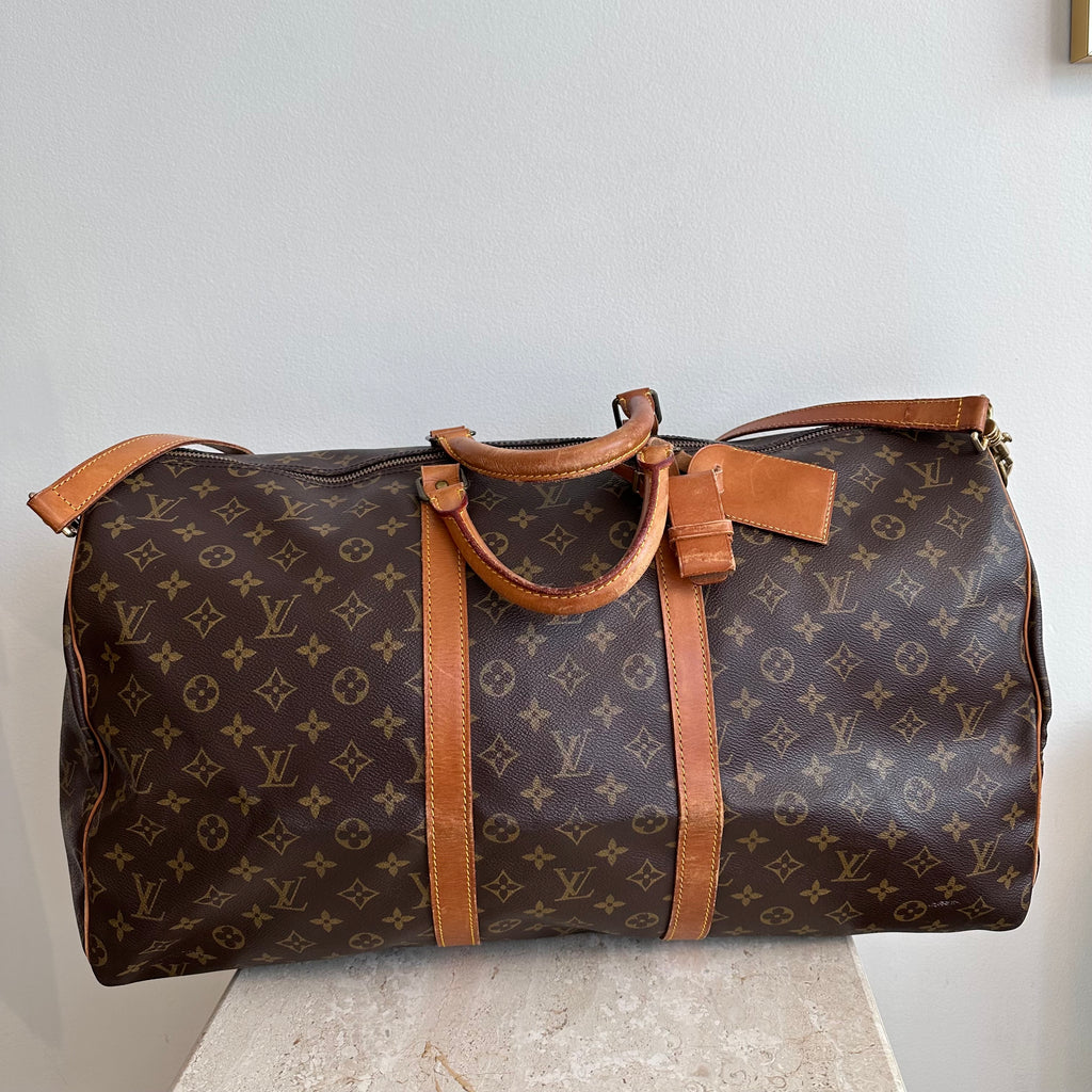 1/3 Layaway Pre-Owned LOUIS VUITTON Vintage Bandoulier Keepall 55
