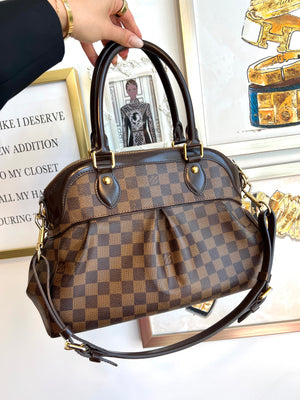 Pre-Owned LOUIS VUITTON Damier Ebene Trevi PM