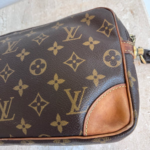 Pre-Owned LOUIS VUITTON Monogram Marly Dragonne Clutch