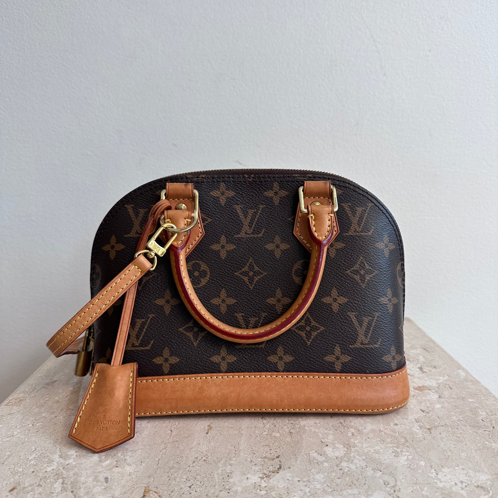Cartouchière PM Brown Monogram Leather Crossbody Bag Authentic PreOw   The Lady Bag