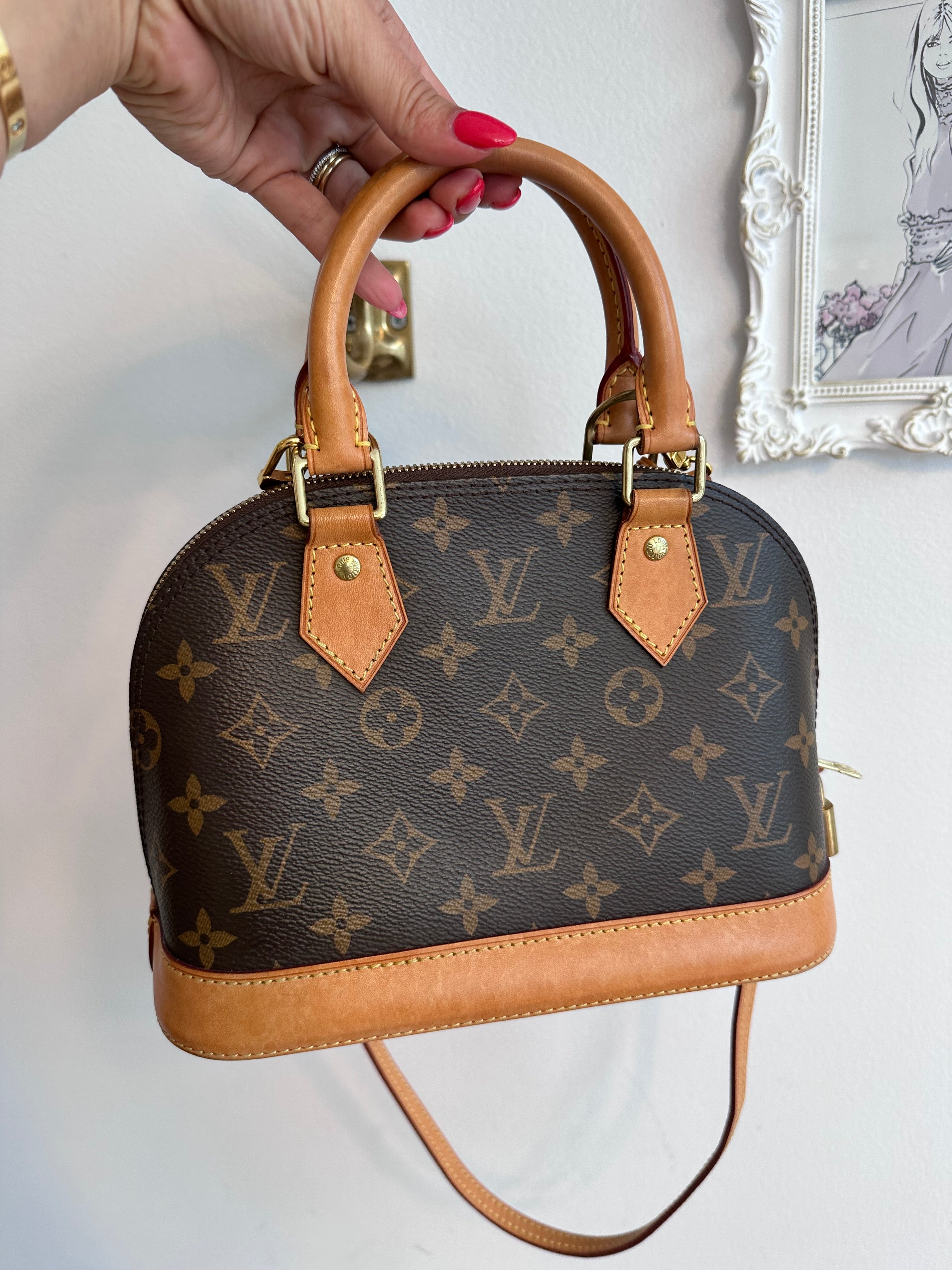 Pre-Owned LOUIS VUITTON Monogram Alma BB