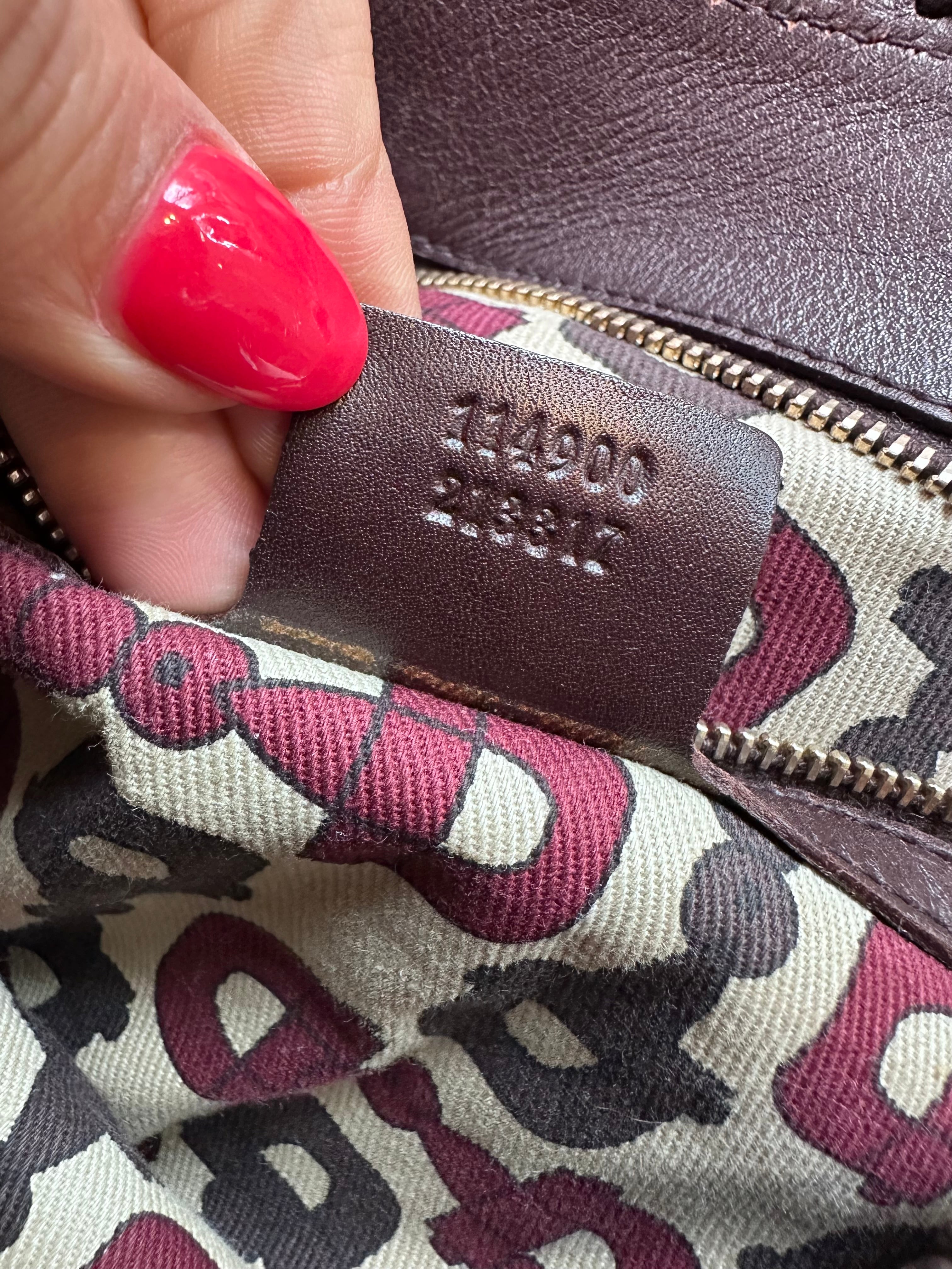 Pre-Owned GUCCI Large Brown Guccissima Horsebit Hobo