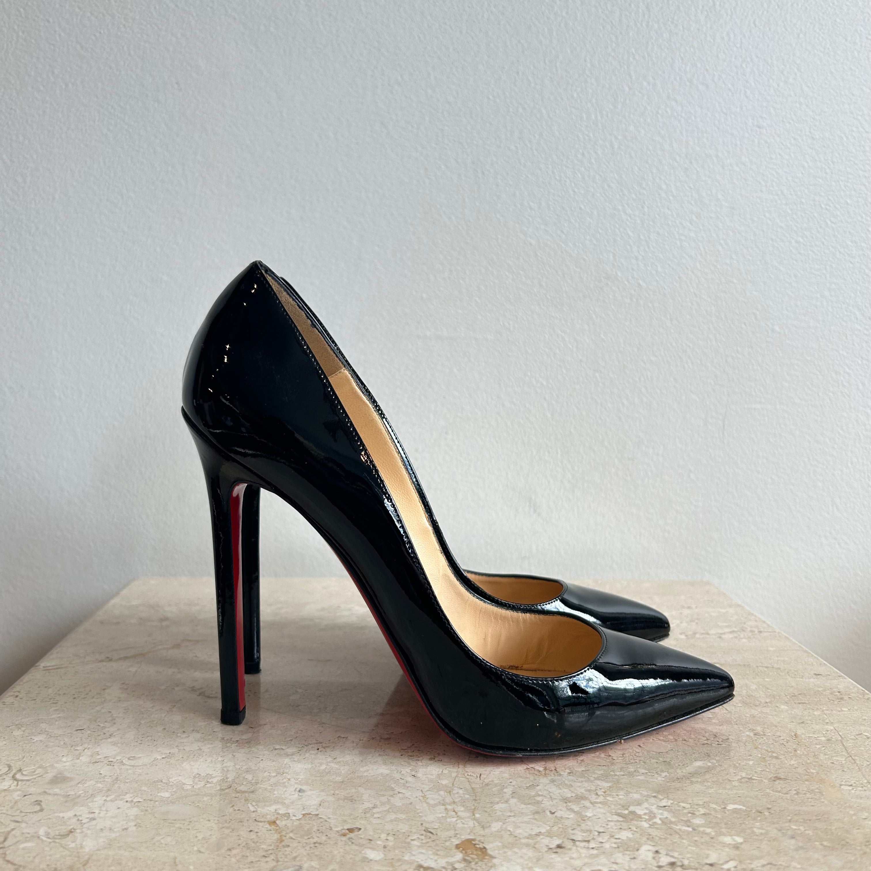 Louboutin pigalle 120 black outlet