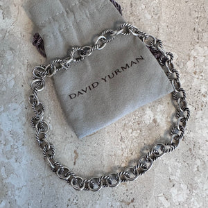 Pre-Owned DAVID YURMAN SS Oval Link Chain Necklace