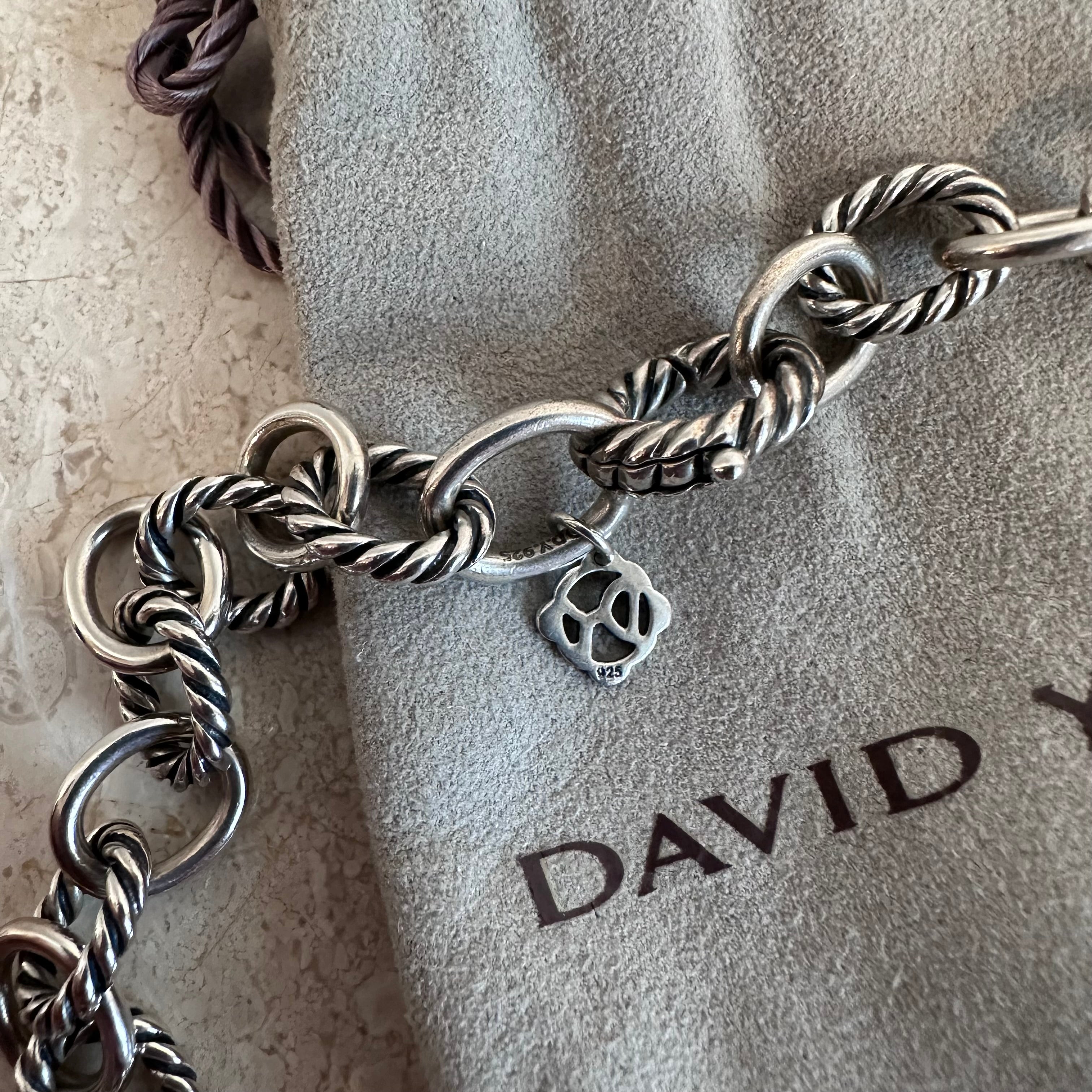 Pre-Owned DAVID YURMAN SS Oval Link Chain Necklace