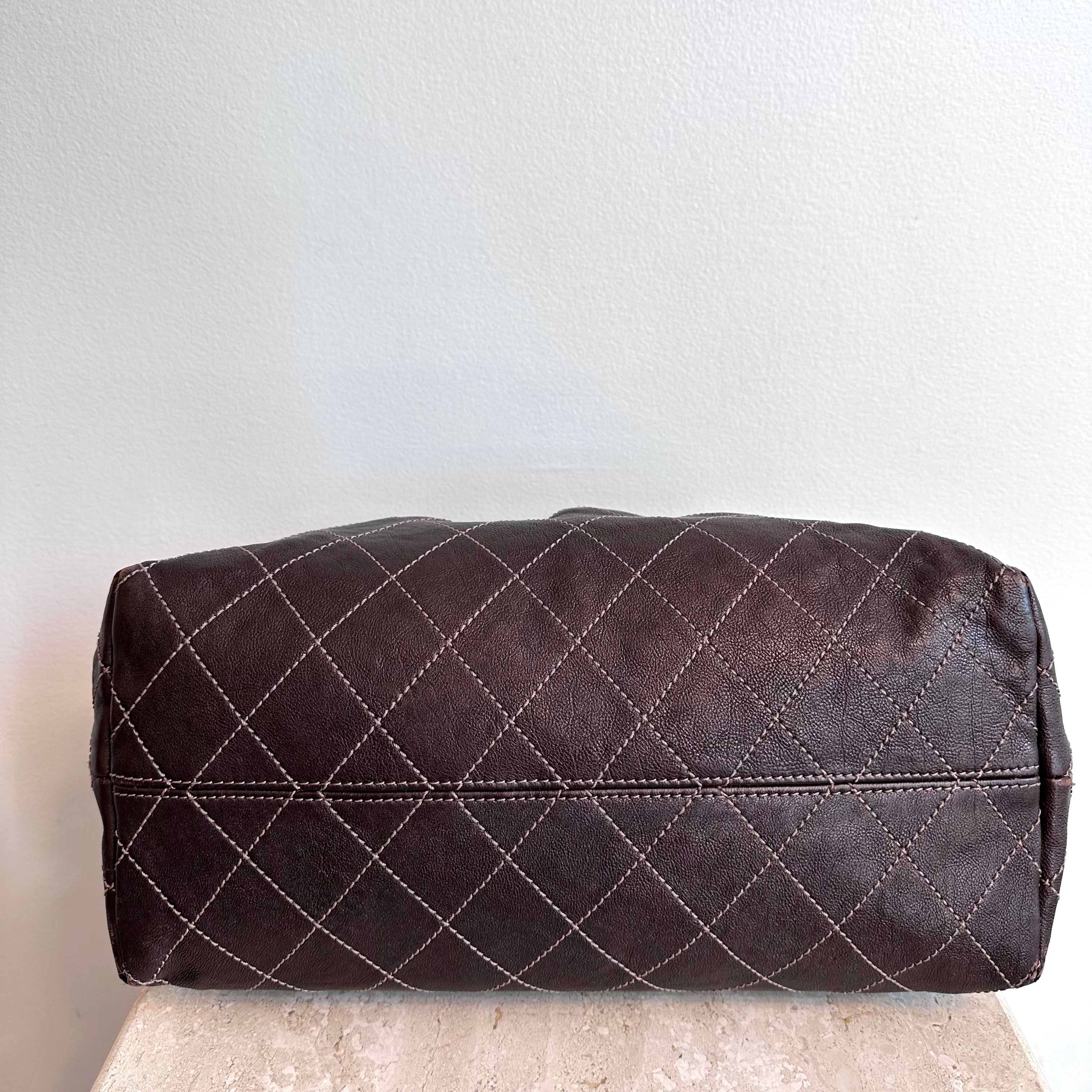 Pre-Owned CHANEL Coco Baby Cabas Hobo Shoulder Bag