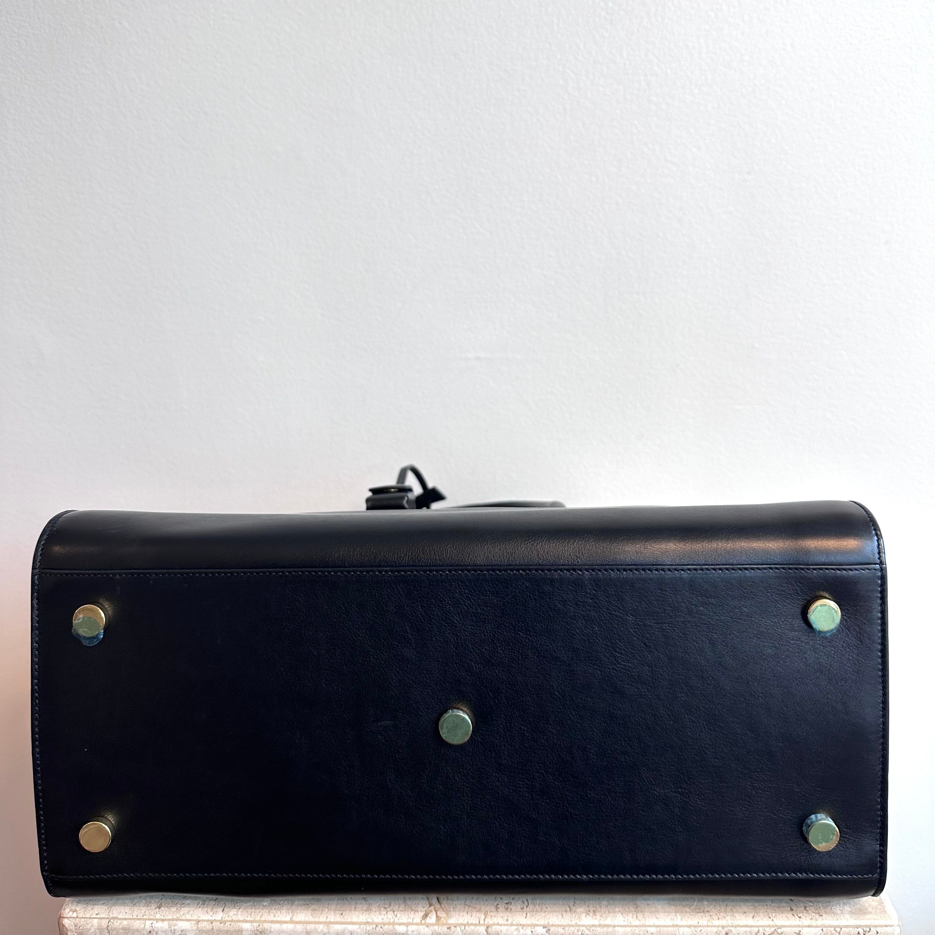 Pre-Owned SAINT LAURENT Black Sac De Jour