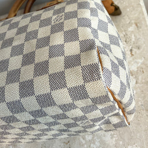 Pre-Owned LOUIS VUITTON Damier Azur Speedy 25