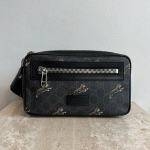 Pre-Owned GUCCI Beastiary Bum Bag with Tigers