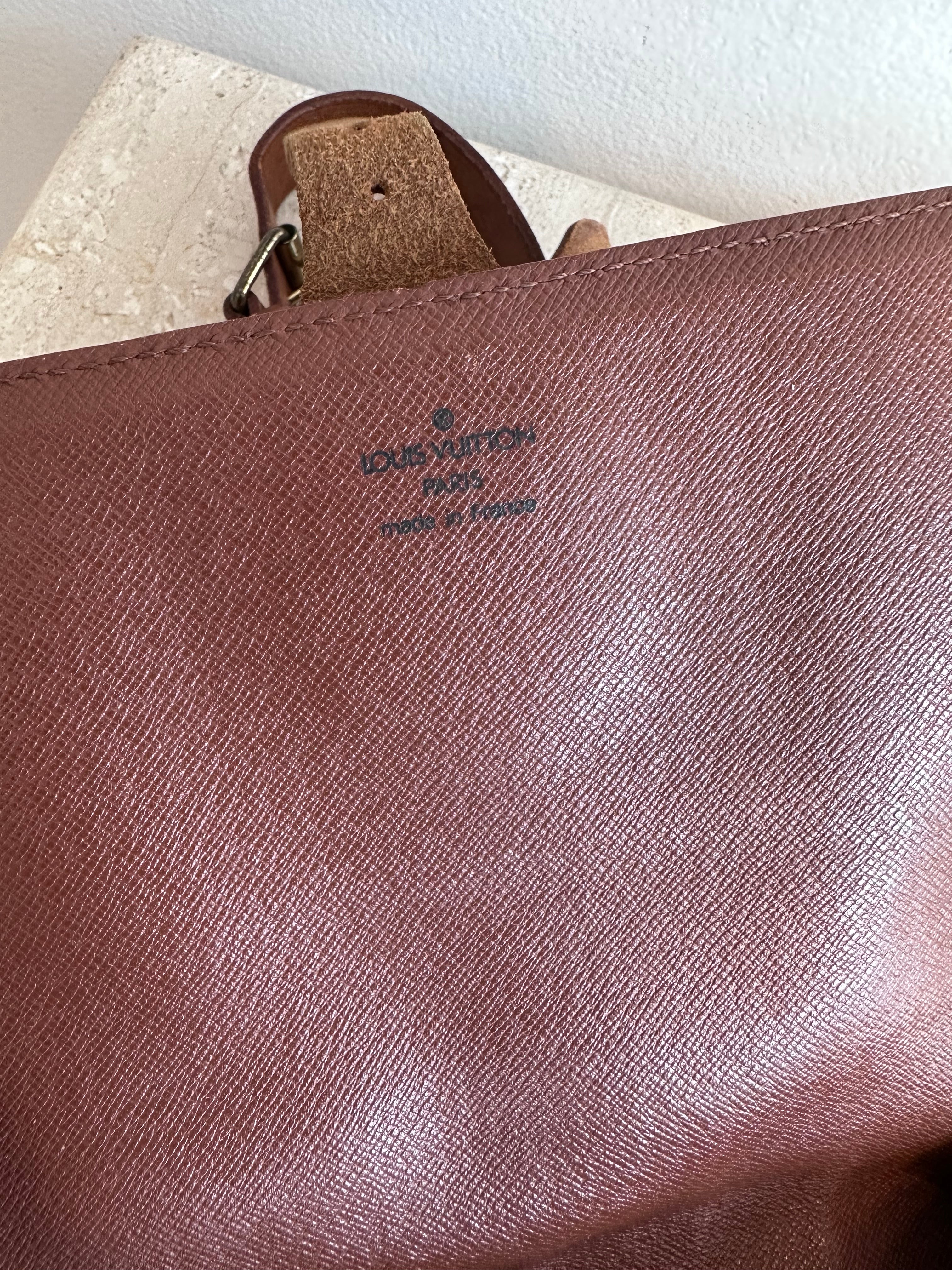 Pre-Owned LOUIS VUITTON Monogram Cartouchiere Crossbody MM