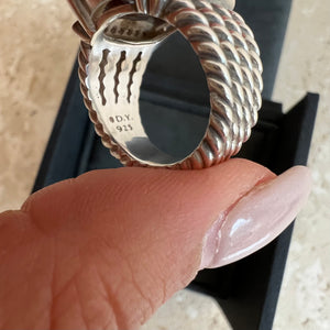 Pre-Owned DAVID YURMAN Smoky Topaz Wheaton Ring - Size 5