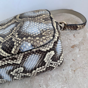 Pre-Owned GUCCI Python Soho Disco Bag