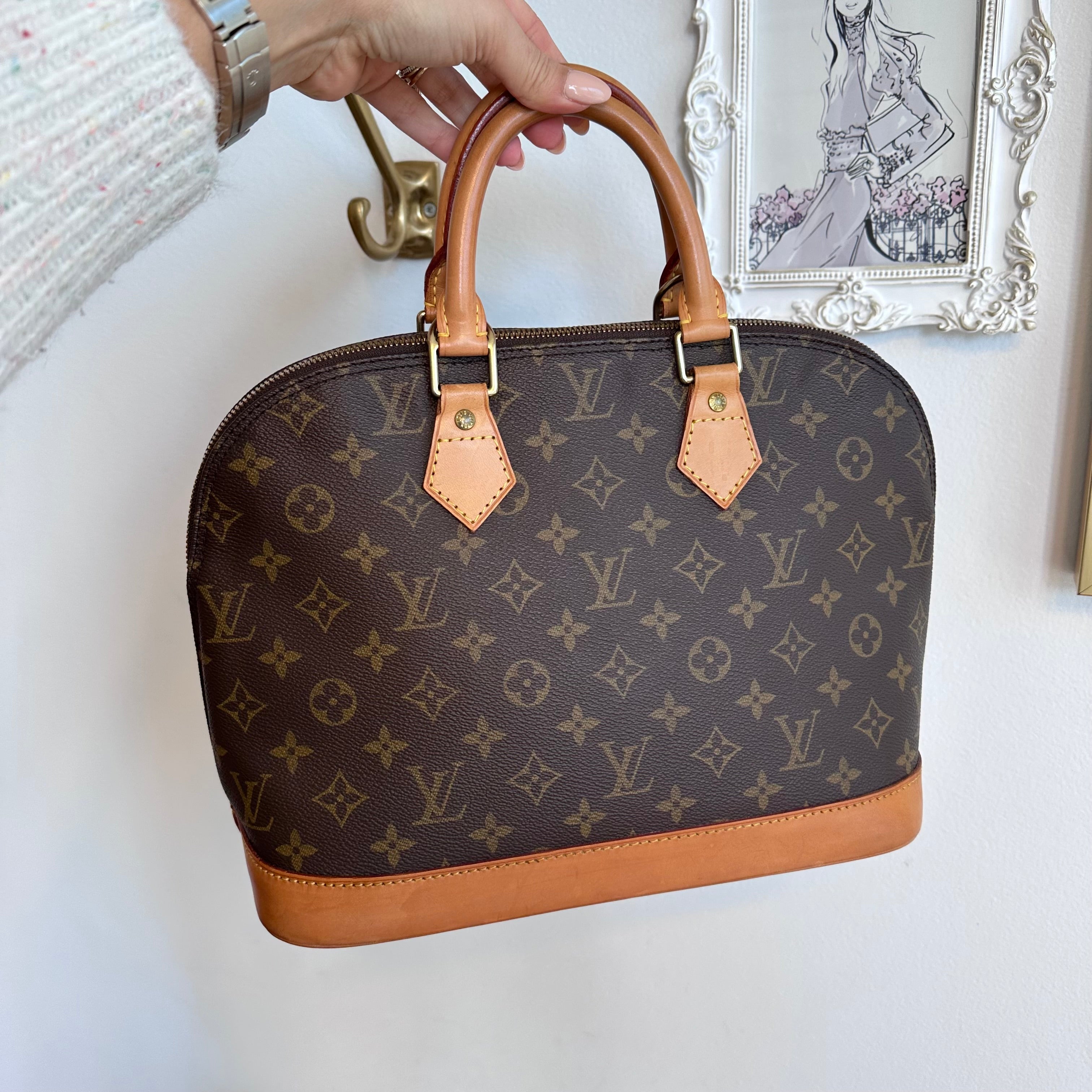 【VINTAGE LOUIS VUITTON】Alma アルマ PM Pre-Owned LOUIS VUITTON Vintage Monogram Alma PM – Valamode