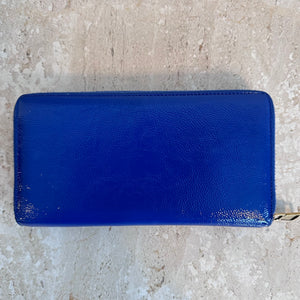 Pre-Owned YVES SAINT LAURENT Patent Wallet
