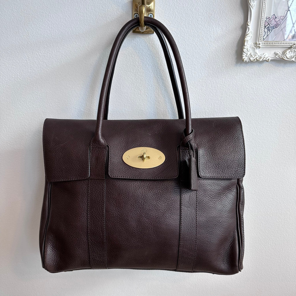 Pre-Owned MULBERRY Brown Leather Bayswater Classic Shoulder Bag