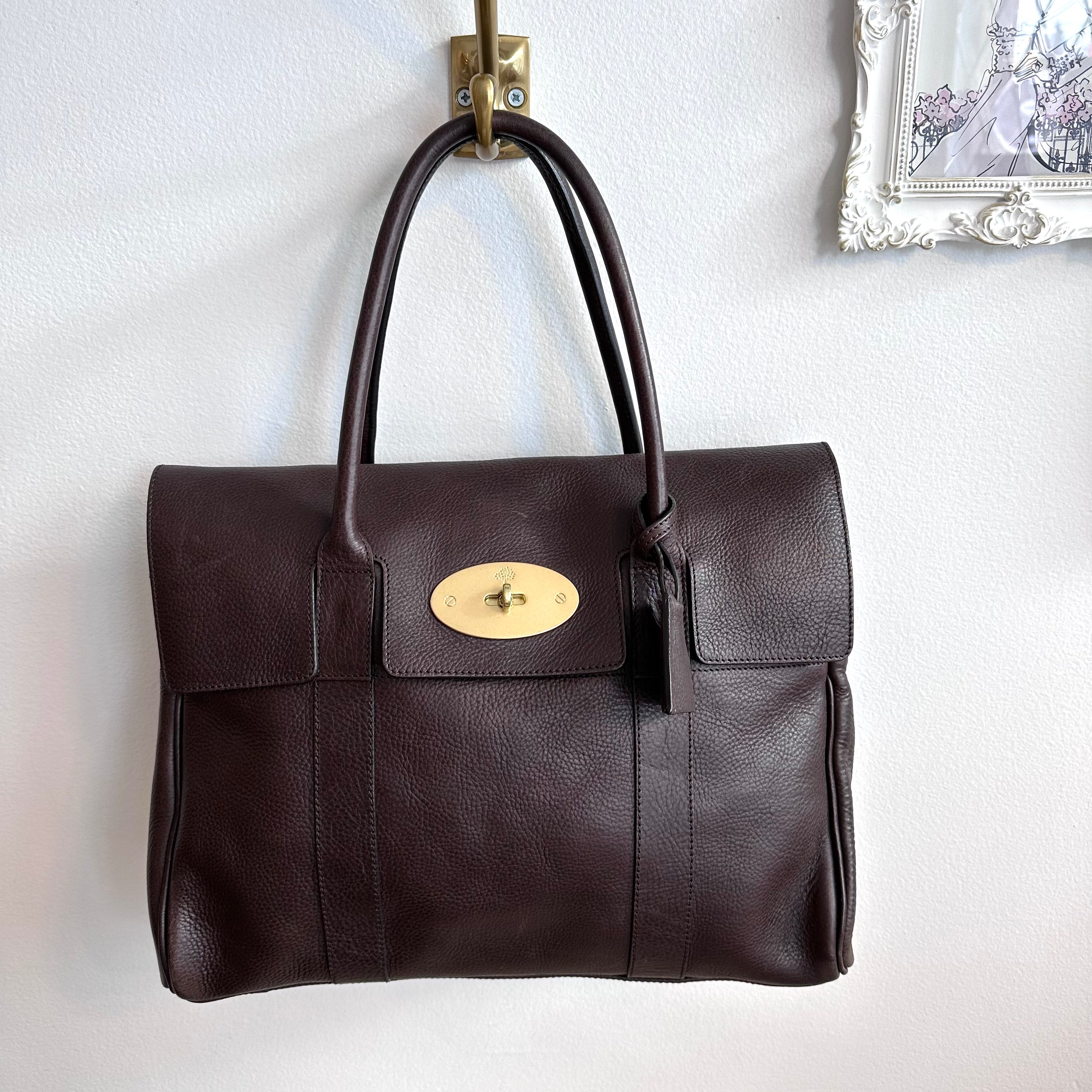 Pre-Owned MULBERRY Brown Leather Bayswater Classic Shoulder Bag