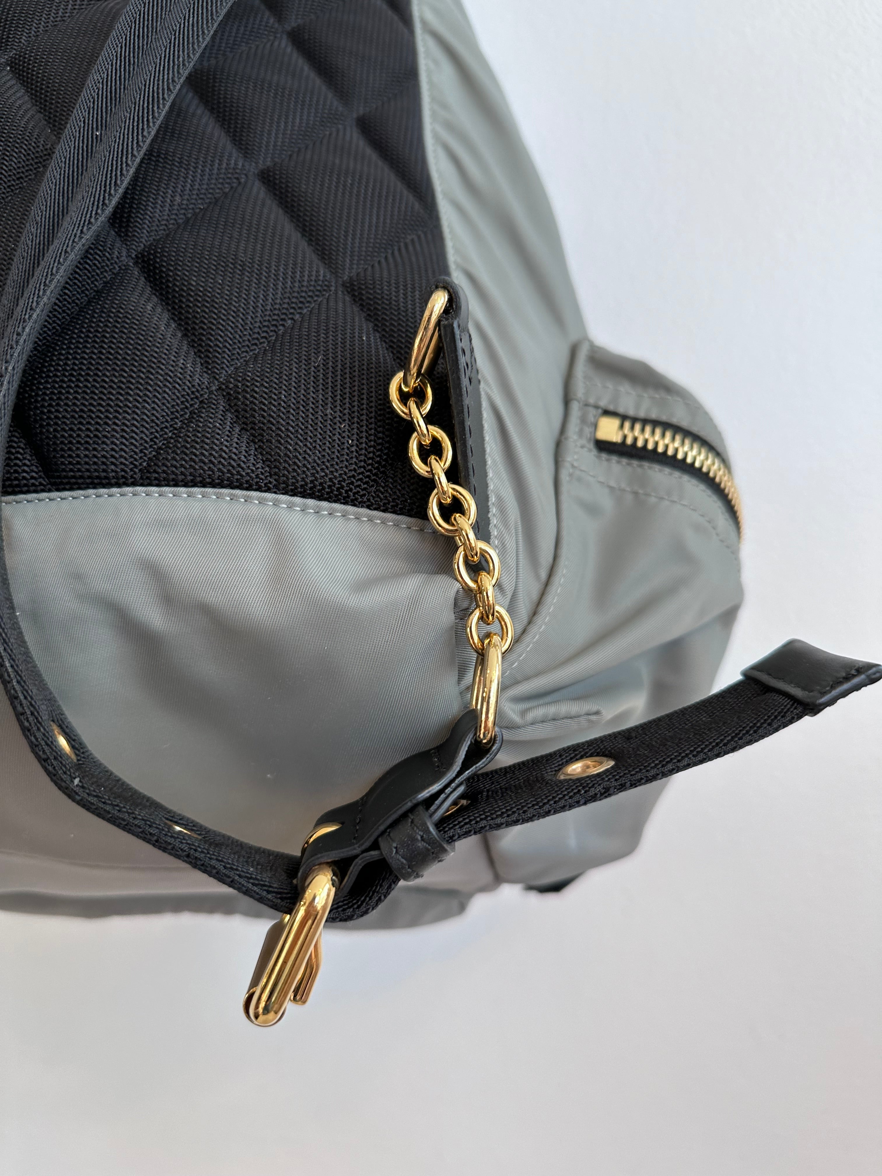 Pre-Owned BURBERRY Nylon Rucksack Backpack