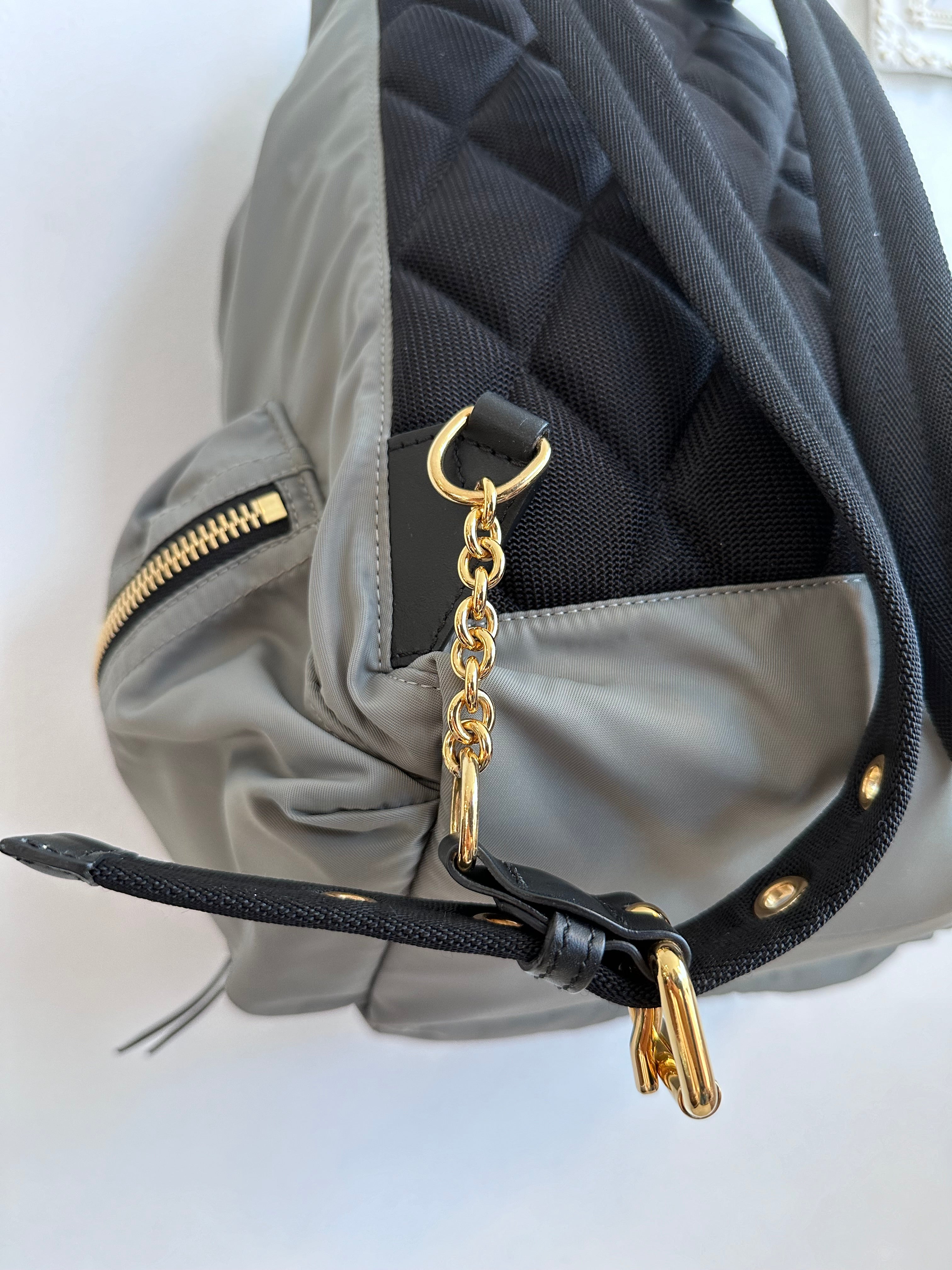 Pre-Owned BURBERRY Nylon Rucksack Backpack