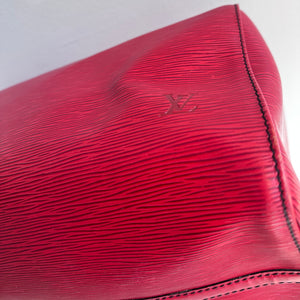 Pre-Owned LOUIS VUITTON Vintage Red Epi Speedy 40