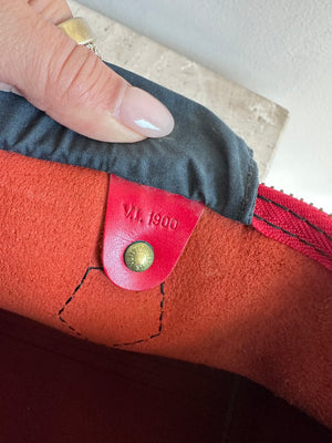 Pre-Owned LOUIS VUITTON Vintage Red Epi Speedy 40