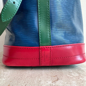 Pre-Owned LOUIS VUITTON Vintage Tricolour Epi Noe Shoulder Bag