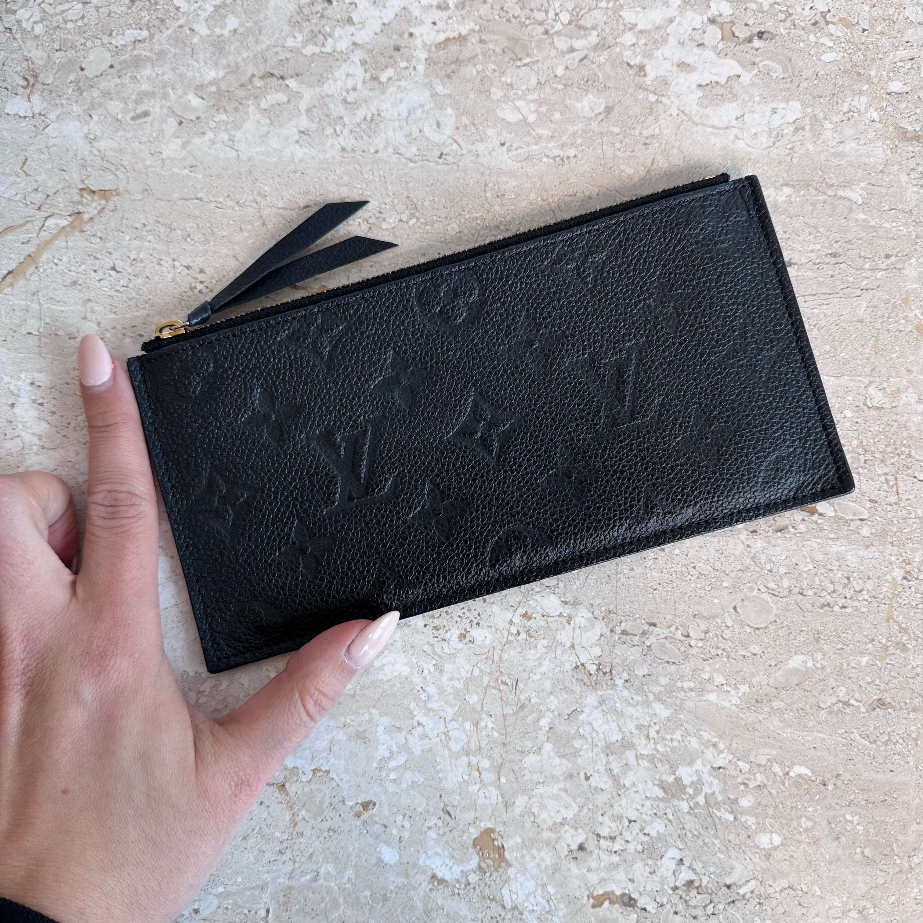 Pre-Owned LOUIS VUITTON Black Empreinte Felicie Pochette Insert – Valamode