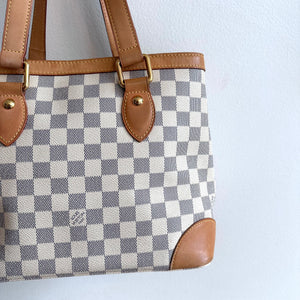 Pre-Ownedd LOUIS VUITTON Damier Azur Hampstead PM