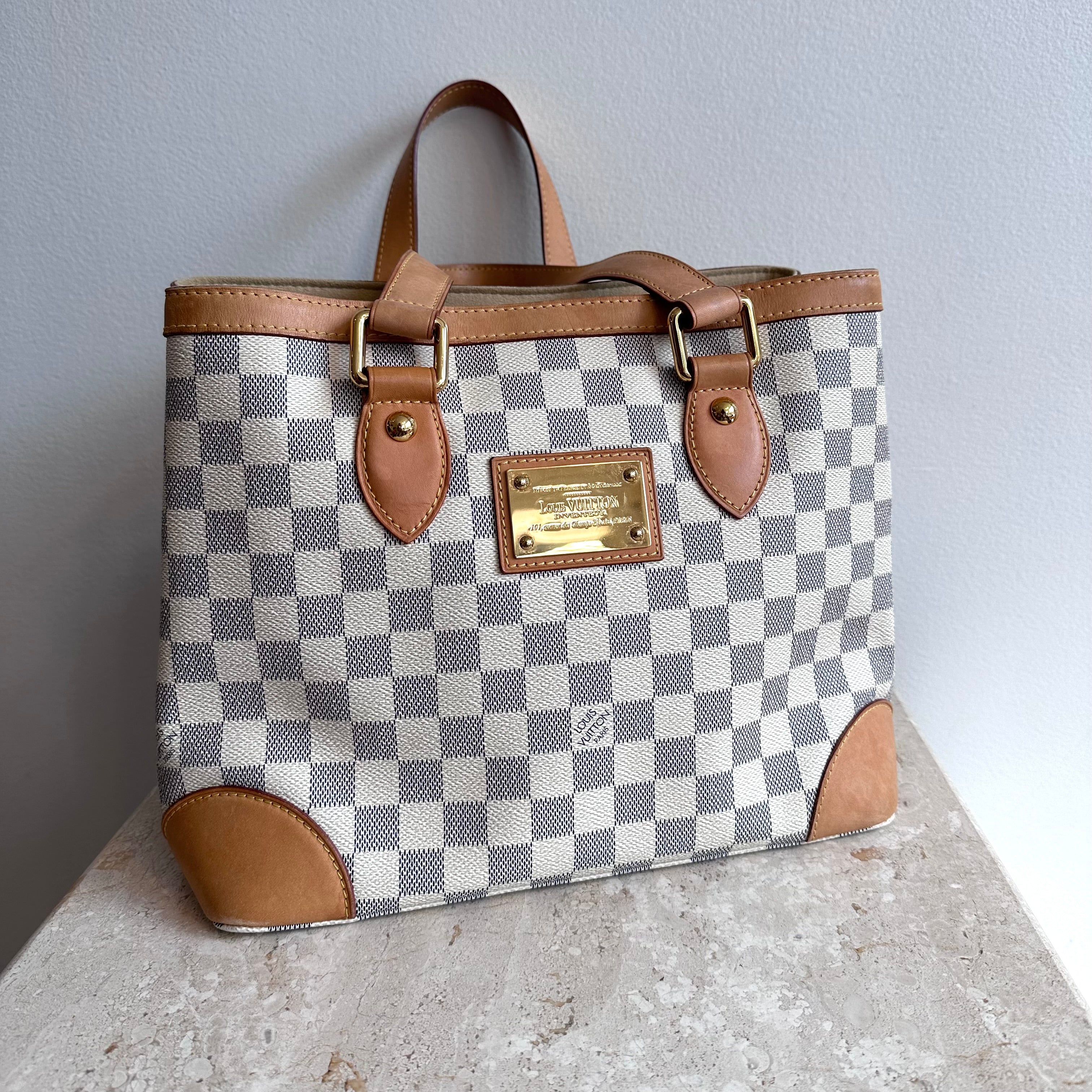 Louis Vuitton Damier Azur Hampstead