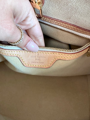 Pre-Ownedd LOUIS VUITTON Damier Azur Hampstead PM