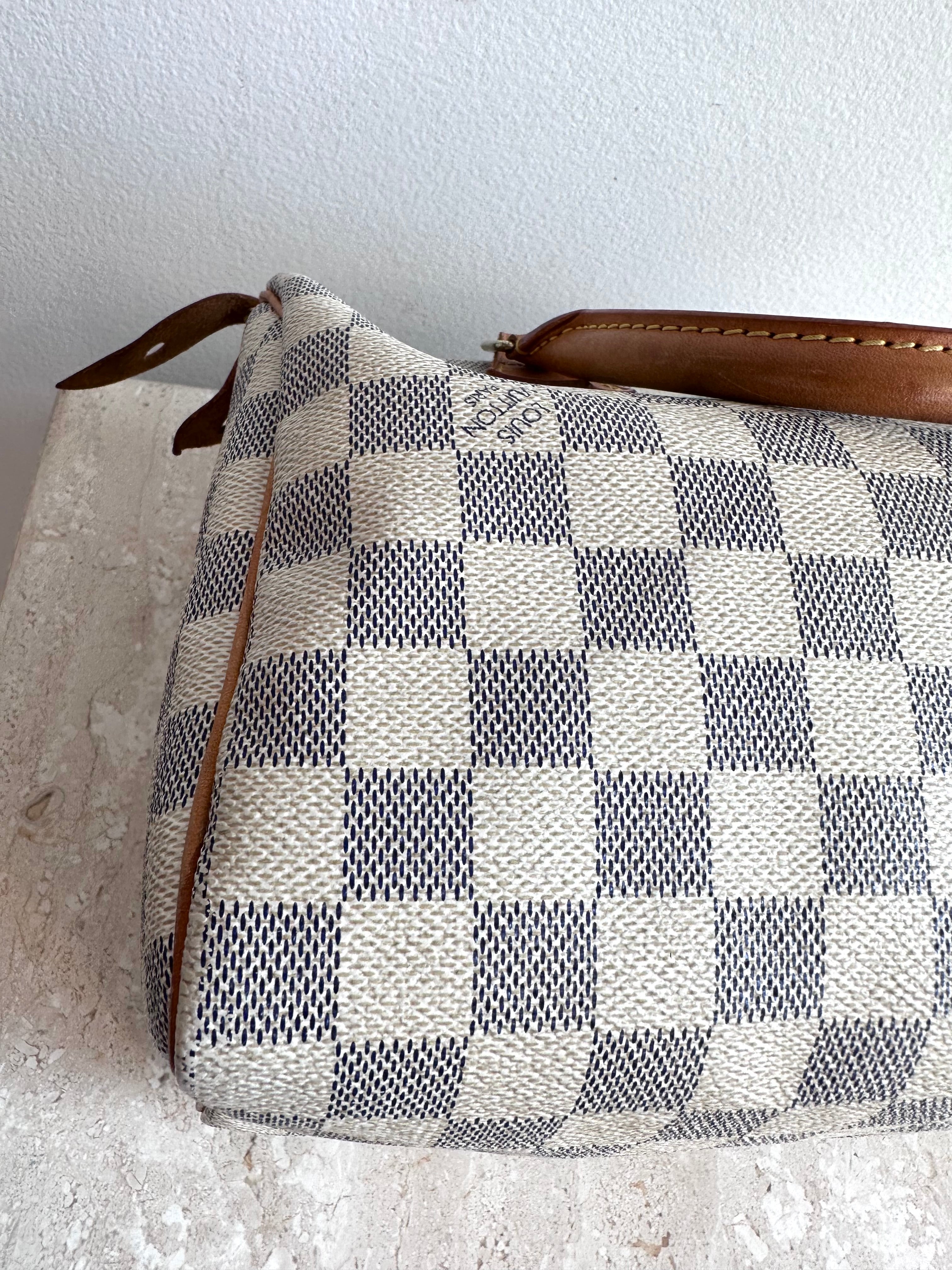 Pre-Owned LOUIS VUITTON Damier Azur Speedy 25
