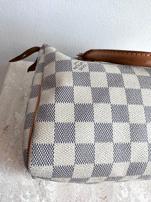 Pre-Owned LOUIS VUITTON Damier Azur Speedy 25